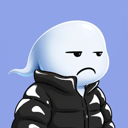 A VeSemen character in a black puffer coat